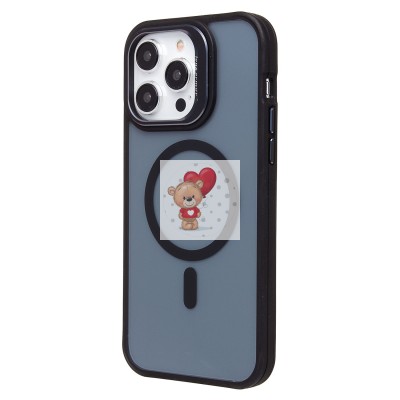 Чехол-накладка для Apple iPhone 14 Pro Max (черный) - SM026 SafeMag Чехол-накладка для Apple iPhone 14 Pro Max (черный) - SM026 SafeMag