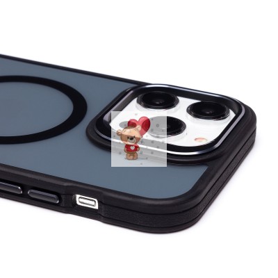 Чехол-накладка для Apple iPhone 14 Pro Max (черный) - SM026 SafeMag Чехол-накладка для Apple iPhone 14 Pro Max (черный) - SM026 SafeMag