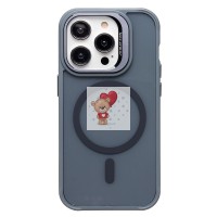 Чехол-накладка для Apple iPhone 14 Pro (серый) - SM026 SafeMag Чехол-накладка для Apple iPhone 14 Pro (серый) - SM026 SafeMag
