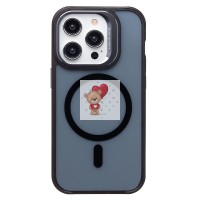 Чехол-накладка для Apple iPhone 14 Pro (черный) - SM026 SafeMag Чехол-накладка для Apple iPhone 14 Pro (черный) - SM026 SafeMag