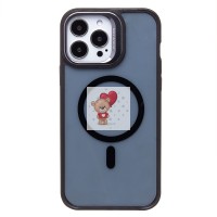 Чехол-накладка для Apple iPhone 13 Pro Max (черный) - SM026 SafeMag