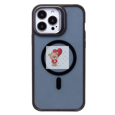 Чехол-накладка для Apple iPhone 13 Pro Max (черный) - SM026 SafeMag