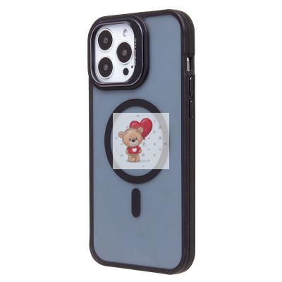 Чехол-накладка для Apple iPhone 13 Pro Max (черный) - SM026 SafeMag