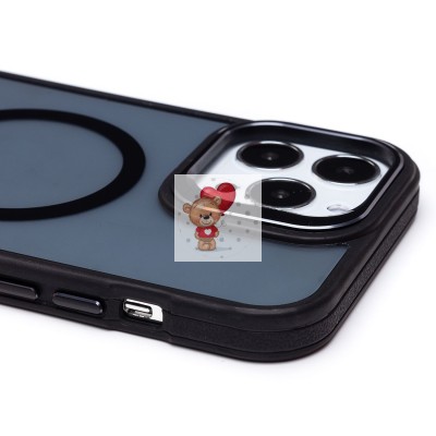 Чехол-накладка для Apple iPhone 13 Pro Max (черный) - SM026 SafeMag