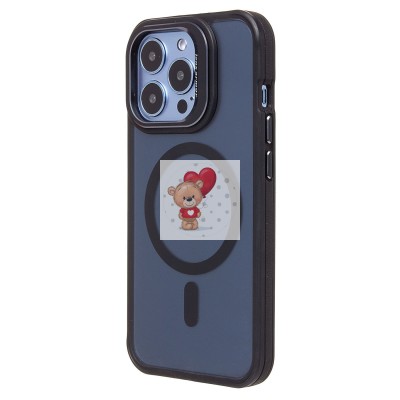 Чехол-накладка для Apple iPhone 13 Pro (черный) - SM026 SafeMag