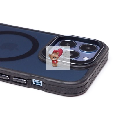 Чехол-накладка для Apple iPhone 13 Pro (черный) - SM026 SafeMag