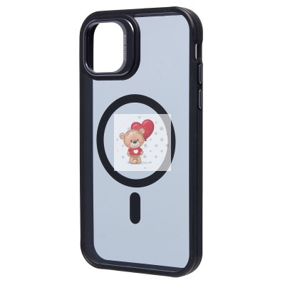 Чехол-накладка для Apple iPhone 11 (черный) - SM026 SafeMag