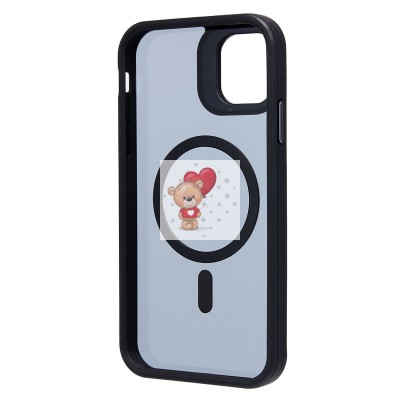 Чехол-накладка для Apple iPhone 11 (черный) - SM026 SafeMag