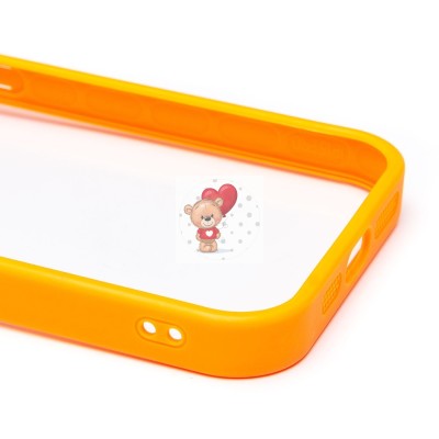 Чехол-накладка для Apple iPhone 15 Pro (оранжевый) - PC090 Чехол-накладка для Apple iPhone 15 Pro (оранжевый) - PC090