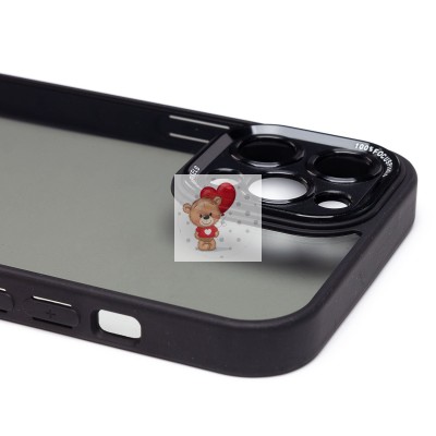 Чехол-накладка для Apple iPhone 12 Pro Max (черный) - PC090 Чехол-накладка для Apple iPhone 12 Pro Max (черный) - PC090