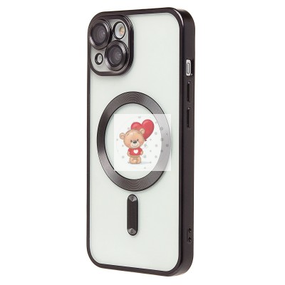 Чехол-накладка для Apple iPhone 14 (черный) - SM027 SafeMag