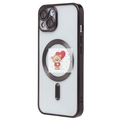 Чехол-накладка для Apple iPhone 13 (черный) - SM027 SafeMag