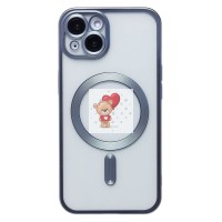 Чехол-накладка для Apple iPhone 13 (синий) - SM027 SafeMag