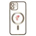 Чехол-накладка для Apple iPhone 12 (золотой) - SM027 SafeMag