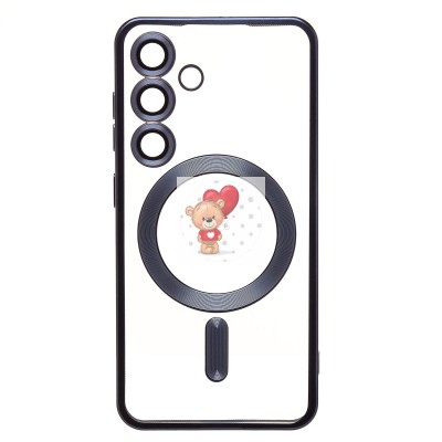 Чехол-накладка для Samsung Galaxy S24 (голубой титановый) SM027 SafeMag Чехол-накладка для Samsung Galaxy S24 (голубой титановый) SM027 SafeMag