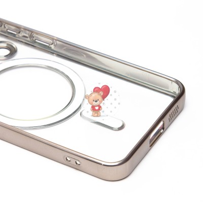 Чехол-накладка для Samsung Galaxy S24 (титановый) - SM027 SafeMag