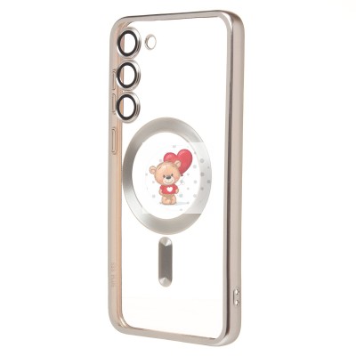 Чехол-накладка для Samsung Galaxy S23+ (серебяный) - SM027 SafeMag Чехол-накладка для Samsung Galaxy S23+ (серебяный) - SM027 SafeMag