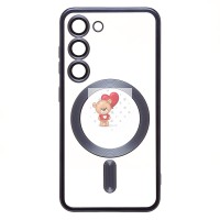 Чехол-накладка для Samsung Galaxy S23 (титановый синий) - SM027 SafeMag