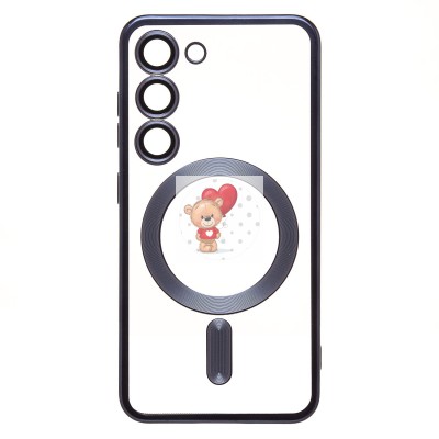 Чехол-накладка для Samsung Galaxy S23 (титановый синий) - SM027 SafeMag