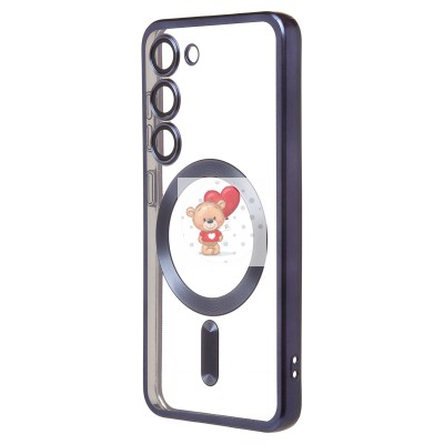 Чехол-накладка для Samsung Galaxy S23 (титановый синий) - SM027 SafeMag Чехол-накладка для Samsung Galaxy S23 (титановый синий) - SM027 SafeMag