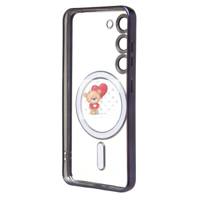 Чехол-накладка для Samsung Galaxy S23 (титановый синий) - SM027 SafeMag Чехол-накладка для Samsung Galaxy S23 (титановый синий) - SM027 SafeMag