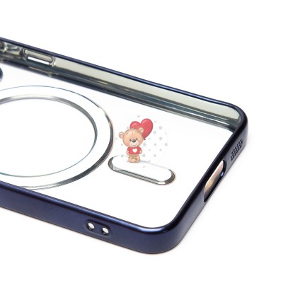 Чехол-накладка для Samsung Galaxy S23 (титановый синий) - SM027 SafeMag Чехол-накладка для Samsung Galaxy S23 (титановый синий) - SM027 SafeMag