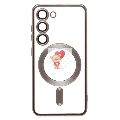 Чехол-накладка для Samsung Galaxy S23 (титановый) - SM027 SafeMag Чехол-накладка для Samsung Galaxy S23 (титановый) - SM027 SafeMag