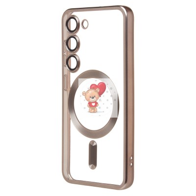 Чехол-накладка для Samsung Galaxy S23 (титановый) - SM027 SafeMag Чехол-накладка для Samsung Galaxy S23 (титановый) - SM027 SafeMag