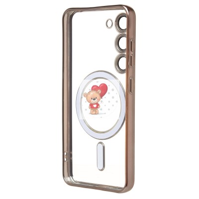 Чехол-накладка для Samsung Galaxy S23 (титановый) - SM027 SafeMag Чехол-накладка для Samsung Galaxy S23 (титановый) - SM027 SafeMag