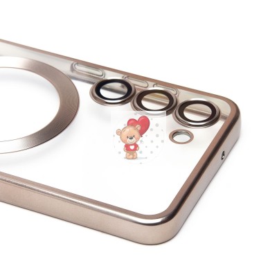 Чехол-накладка для Samsung Galaxy S23 (титановый) - SM027 SafeMag Чехол-накладка для Samsung Galaxy S23 (титановый) - SM027 SafeMag