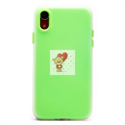 Чехол-накладка для Apple iPhone XR (зеленый) - SC346