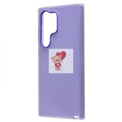 Чехол-накладка для Samsung Galaxy S24 Ultra (фиолетовый) - SC346 Чехол-накладка для Samsung Galaxy S24 Ultra (фиолетовый) - SC346