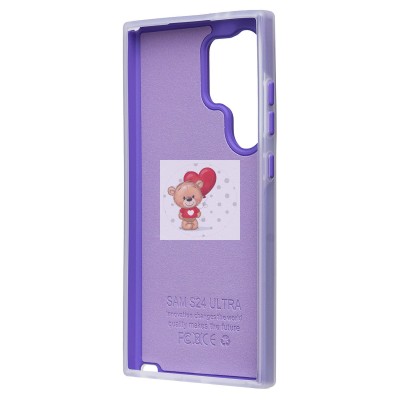 Чехол-накладка для Samsung Galaxy S24 Ultra (фиолетовый) - SC346 Чехол-накладка для Samsung Galaxy S24 Ultra (фиолетовый) - SC346