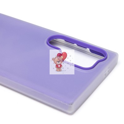 Чехол-накладка для Samsung Galaxy S24 Ultra (фиолетовый) - SC346 Чехол-накладка для Samsung Galaxy S24 Ultra (фиолетовый) - SC346