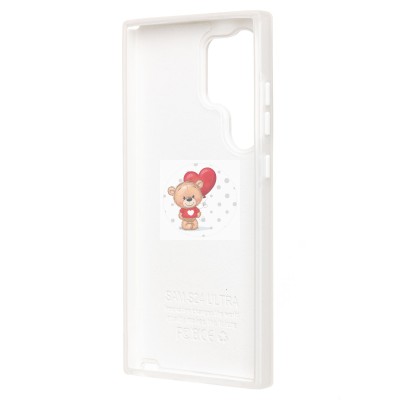 Чехол-накладка для Samsung Galaxy S24 Ultra (белый) - SC346 Чехол-накладка для Samsung Galaxy S24 Ultra (белый) - SC346