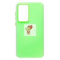 Чехол-накладка для Samsung Galaxy A55 (зеленый) - SC346 Чехол-накладка для Samsung Galaxy A55 (зеленый) - SC346