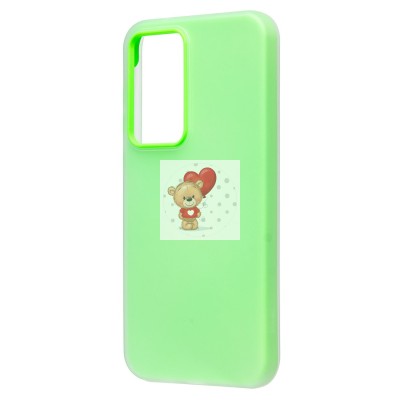 Чехол-накладка для Samsung Galaxy A55 (зеленый) - SC346 Чехол-накладка для Samsung Galaxy A55 (зеленый) - SC346