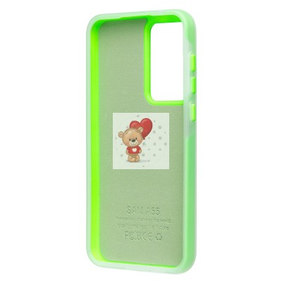 Чехол-накладка для Samsung Galaxy A55 (зеленый) - SC346 Чехол-накладка для Samsung Galaxy A55 (зеленый) - SC346