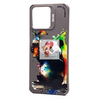 Чехол-накладка для Realme Note 50 (панда) (серый) - SC335