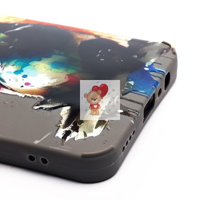 Чехол-накладка для Realme Note 50 (панда) (серый) - SC335