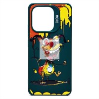 Чехол-накладка для Xiaomi Redmi Note 13 4G Global (собака) (темно-зеленый) - SC335 Чехол-накладка для Xiaomi Redmi Note 13 4G Global (собака) (темно-зеленый) - SC335