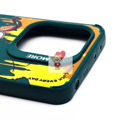 Чехол-накладка для Xiaomi Redmi Note 13 4G Global (собака) (темно-зеленый) - SC335 Чехол-накладка для Xiaomi Redmi Note 13 4G Global (собака) (темно-зеленый) - SC335