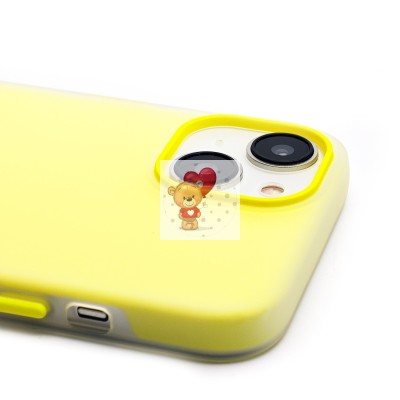 Чехол-накладка для Apple iPhone 14 (желтый) - SC346
