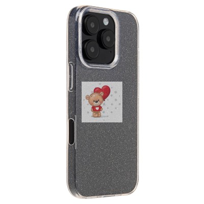 Чехол-накладка для Apple iPhone 16 Pro (прозрачный) - SC123