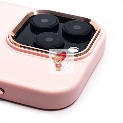 Чехол-накладка для Apple iPhone 16 Pro (светло-розовый) - SC311