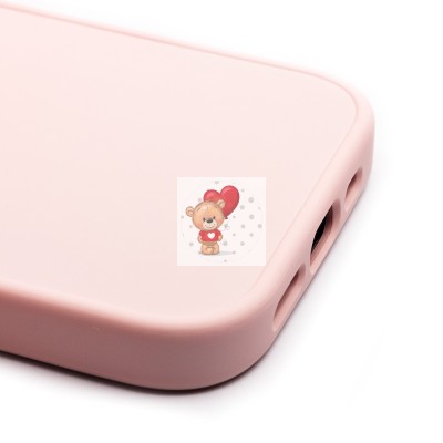 Чехол-накладка для Apple iPhone 16 Pro (светло-розовый) - SC311