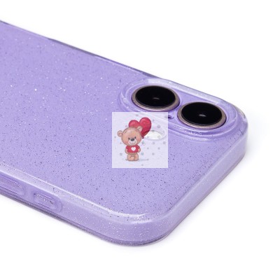 Чехол-накладка для Apple iPhone 16 (светло-фиолетовый) - SC328 Чехол-накладка для Apple iPhone 16 (светло-фиолетовый) - SC328