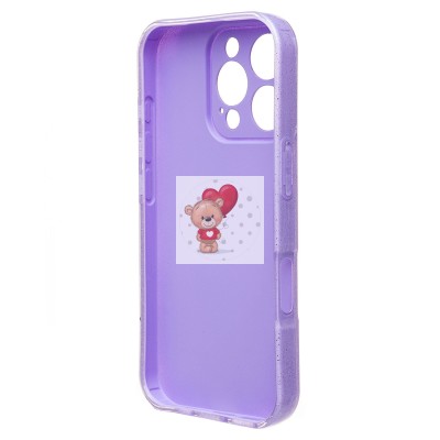 Чехол-накладка для Apple iPhone 16 Pro (светло-фиолетовый) - SC328