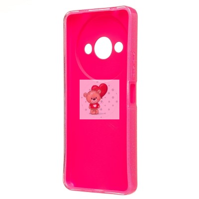 Чехол-накладка для Xiaomi Redmi A3 (розовый) - SC328