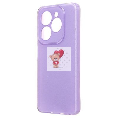 Чехол-накладка для Infinix Hot 40i (светло-фиолетовый) - SC328 Чехол-накладка для Infinix Hot 40i (светло-фиолетовый) - SC328